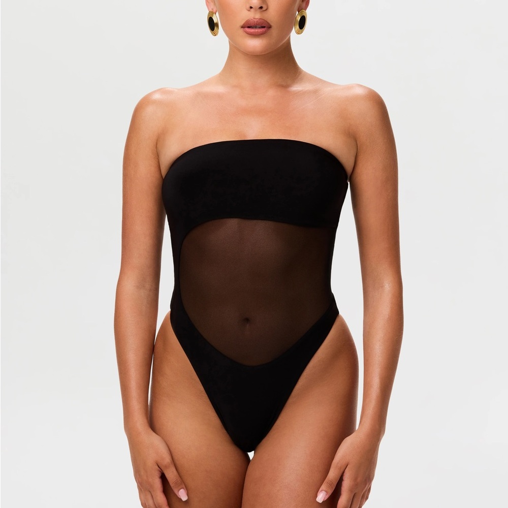 Naked Wardrobe Black Swimwear